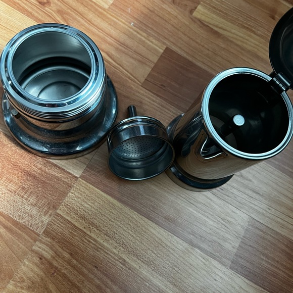 vintage italian stovetop espresso maker 3 piece - Picture 7 of 8